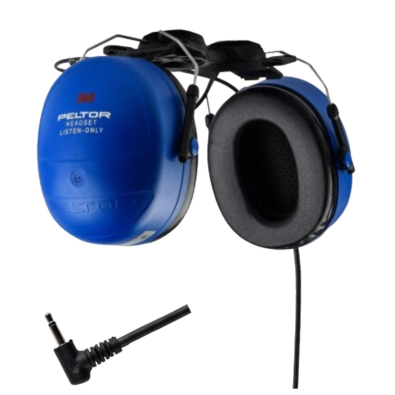 Motorola PMLN8264 Listen-Only Helmet Mount Headset, 3.5mm